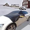Universal Car Windshield Cover for Ice And Snow Windproof Window Guard with Magnetic Reflective Strips Front Window Protection