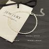 Simple Silver Fragment Square Bracelet for Women, Korean Fresh Temperament, Versatile, Niche, High-end Hand Jewelry