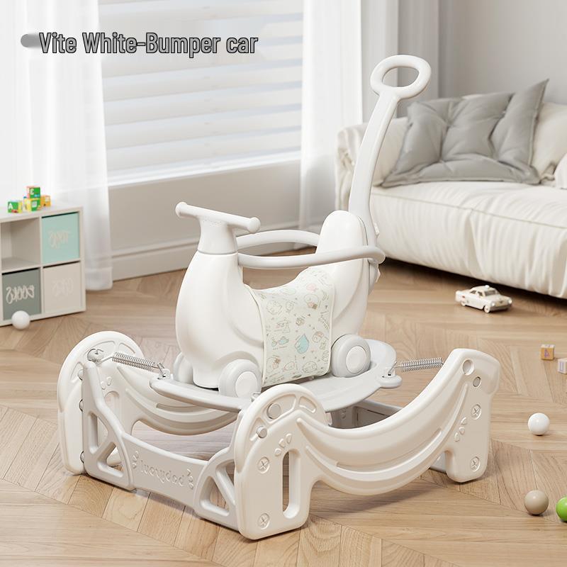 

Babysoul Банан Лошадка-качалка Детский баунсер: Детская качалка и горка на первый день рождения с защитой от падения