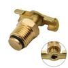 T-Handle Blowdown Valve Brass Drain Plug Valve  for Condensate Blowdown Drainage