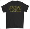 SCOTLAND T-SHIRT, As Worn by Ewan Mcgregor Rugby Football Tee Top Star Wars Font