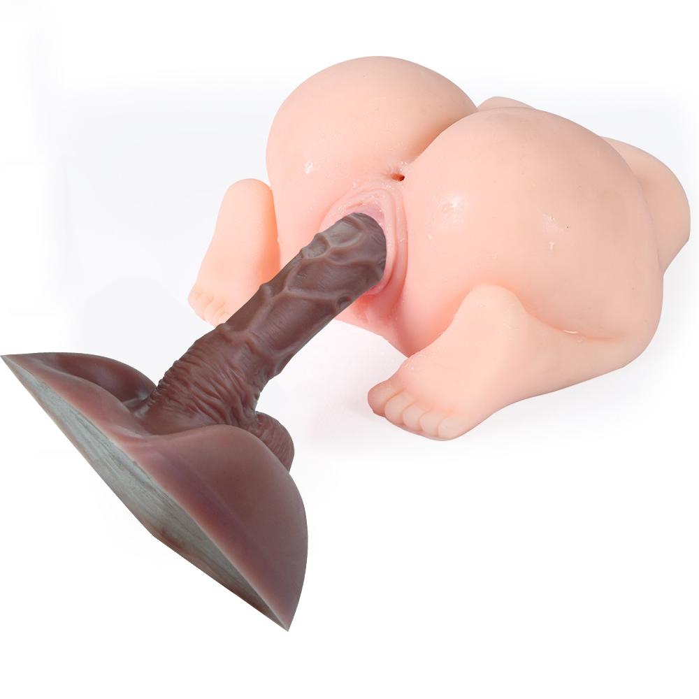 Tekuté silikonové dildo masturbační sexuální hračky fisting realistické poutko na penis BDSM