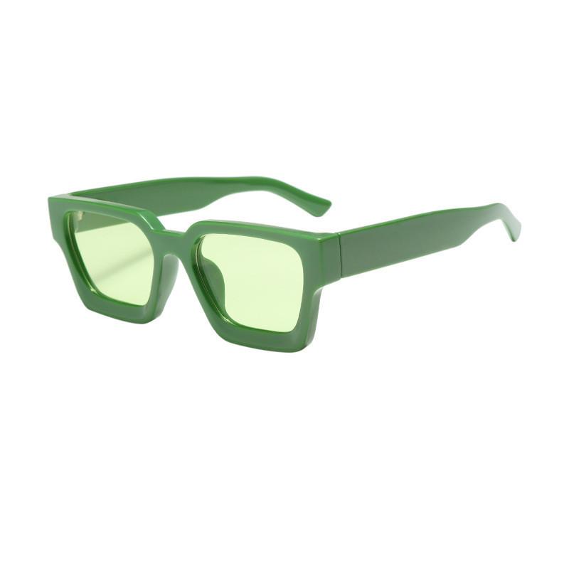 Mens Retro Square Frame Sunglasses With Uv400 Protection For Outdoor Activities And Driving