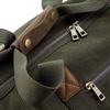 Quadra Heritage Leather Accented Waxed Canvas Holdall