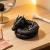 3D Printed Fantasy Dragon Catchall, Gothic Dragon Catchall Bowl, Desktop Key Storage Tray, Jewelry Tray Organizer, Desk Companion for Home Office Room