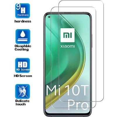 Displayschutzfolie - Xiaomi - Mi 10T Pro 5G - Gehärtetes Glas - HD Transparent - 2 STK