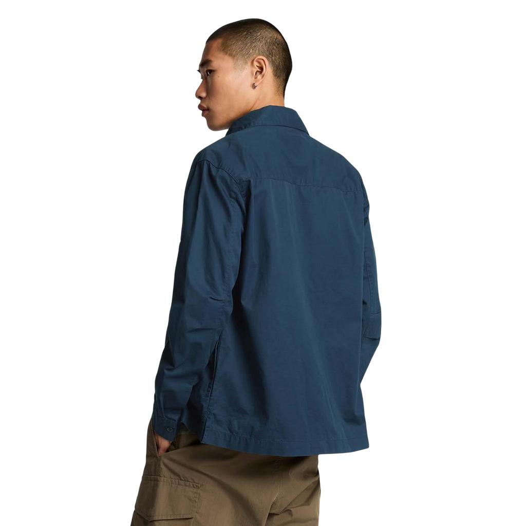 Lyle & Scott Mens Pocket Pleated Overshirt