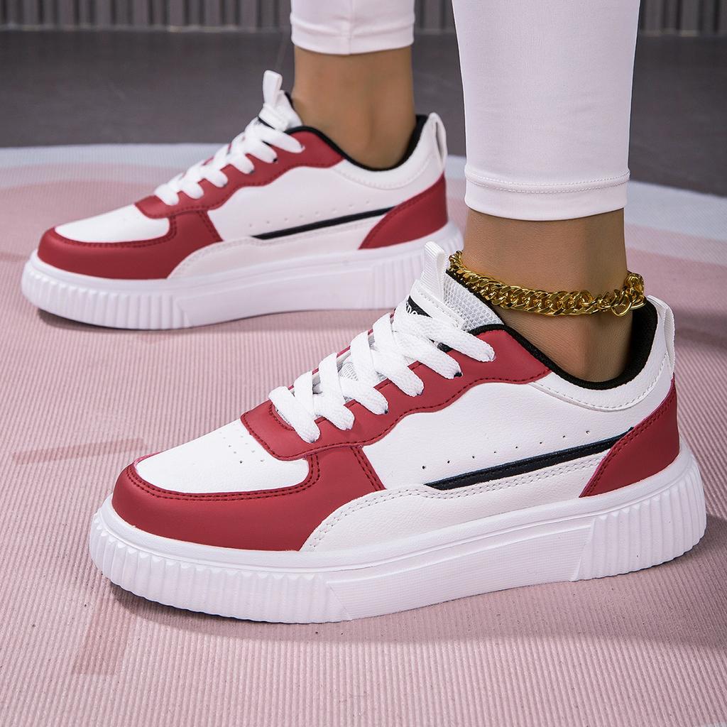 Men's Shoes Summer Breathable Trendy Versatile Casual White Sneakers Youth Non-Slip Sports Thick-Soled White Shoes