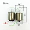 B15 Bayonet 6V 10W Indicator Bulb for Machine Tools and Vehicle Signals