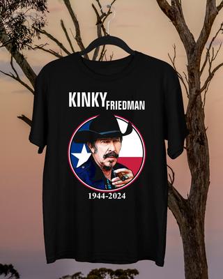 Kinky Friedman 1944 2024 Collection Gift For Fan S To 4XL T Shirt Unisex T-Shirt