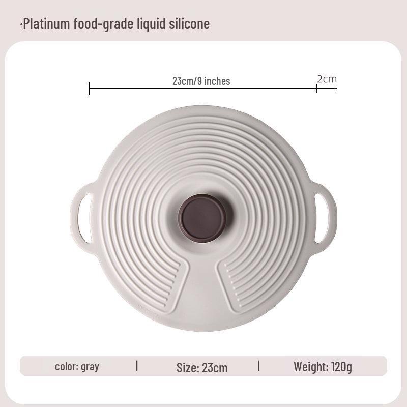 Silicone Fresh-Keeping Lid Set: Microwave-Safe, Spill-Proof, Glass Bowl Covers