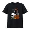 John McLaughlin męska koszulka vintage Czarna bawełniana koszulka Wszystkie rozmiary vintage Prana Miękka Wygodna Unisex Nieco Uniwersalna