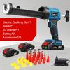 ONEVAN 4Speed Electric Caulking Gun Cordless Glue Gun Glass Hard Rubber Sealant Gun Power Tool For Makita 18v Battery Pin