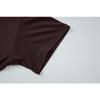 Women Sexy Slanted Neck Off Shoulder Short Sleeve Lace Patchwork Waist Cinched Cropped T Shirt