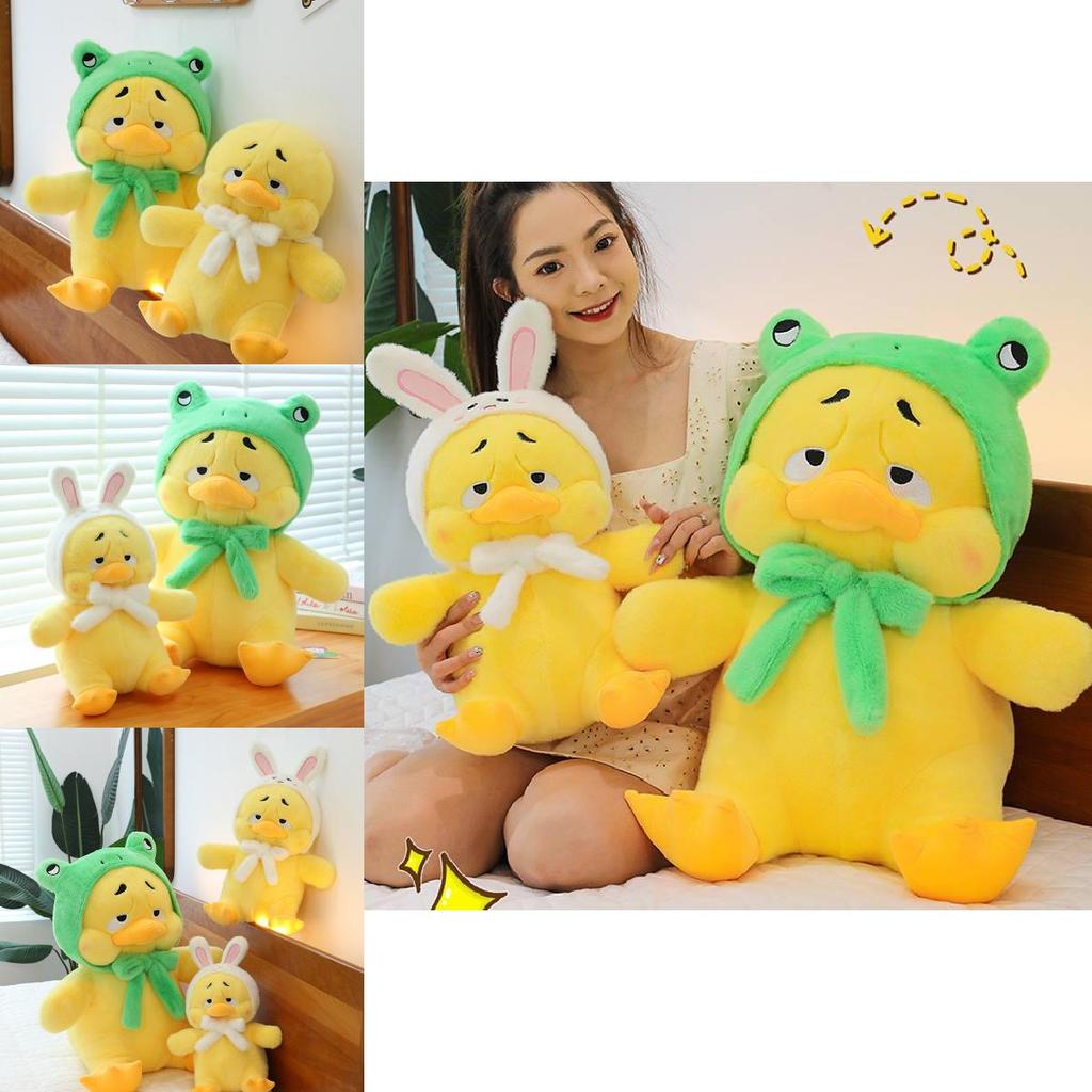 Adorable Cute Annoying Duck Plush Toy Doll Soft Stuffed Animal Decor 40cm To 70cm