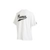 PUMA Large Back Print Logo Crew Neck Sport Casual Short Sleeve T-Shirt Men Tops White 538324-02