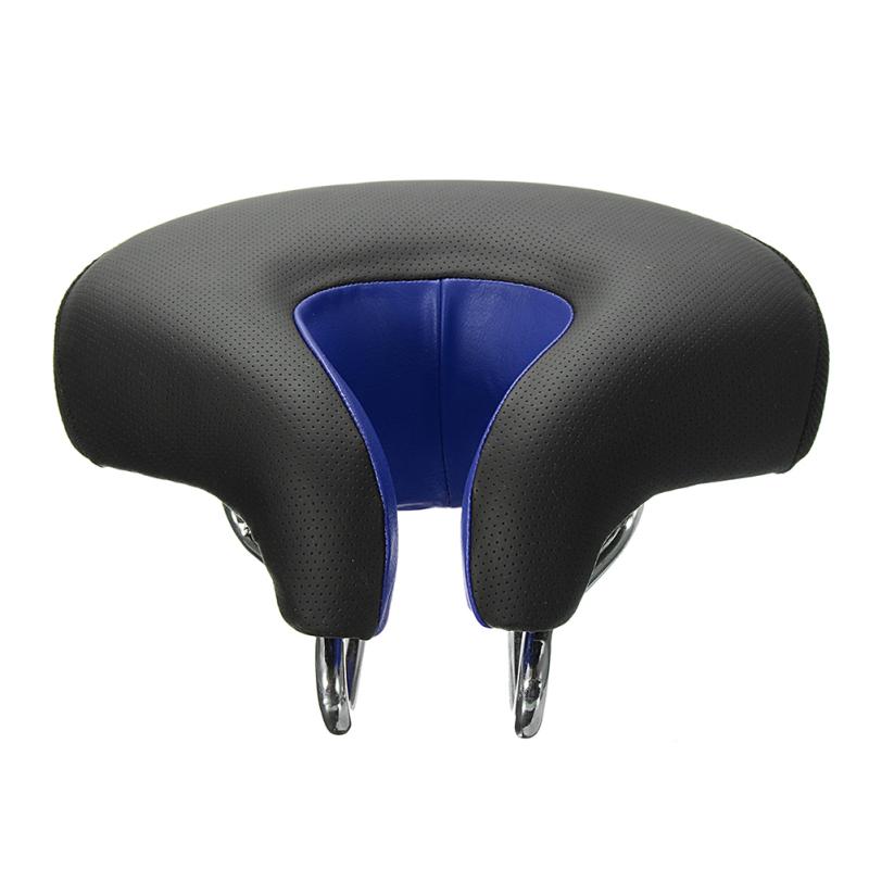 Buy Wide Bicycle Bike Seat No Nose Mountain Bike Saddle Comfortable Cycling Saddle Cushion High
