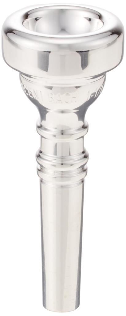 Bach Cornet Mouthpiece, Size 1 14C, Silver Plated Finish