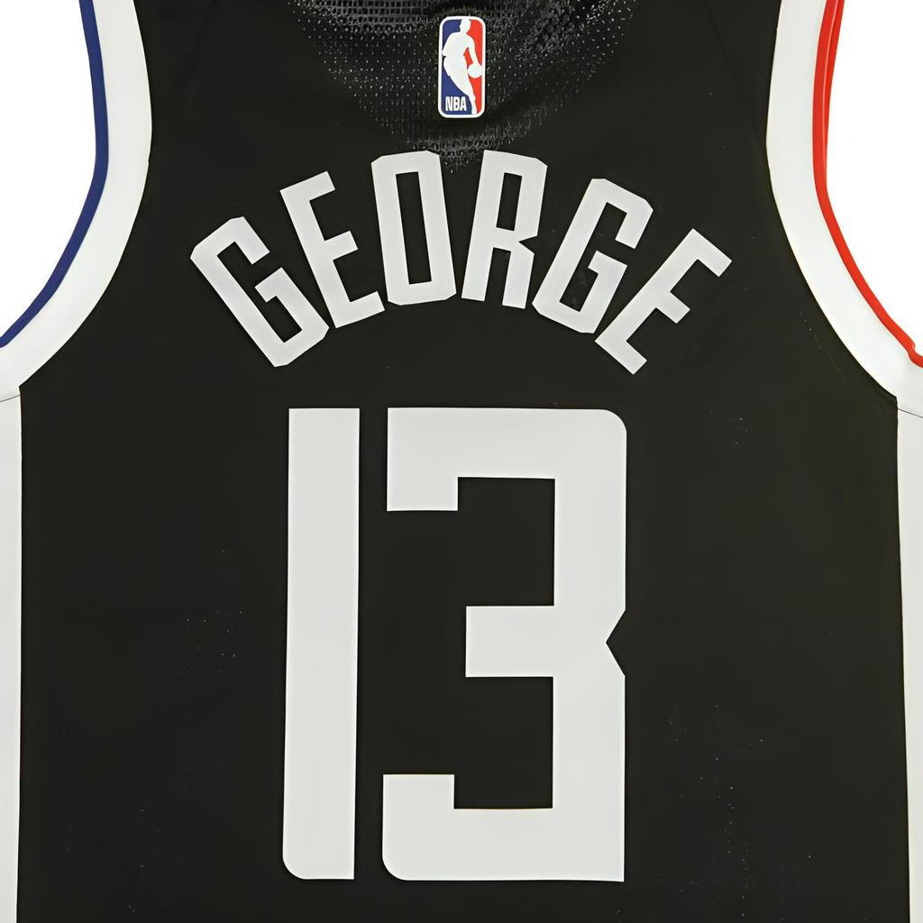 Nike X NBA Collaboration Printed Number V-Neck Breathable Sleeveless Basketball Jersey Unisex jersey Black CN1736-010