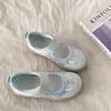 Cut-out breathable summer new platform Velcro casual board shoes Mary Jane sandals