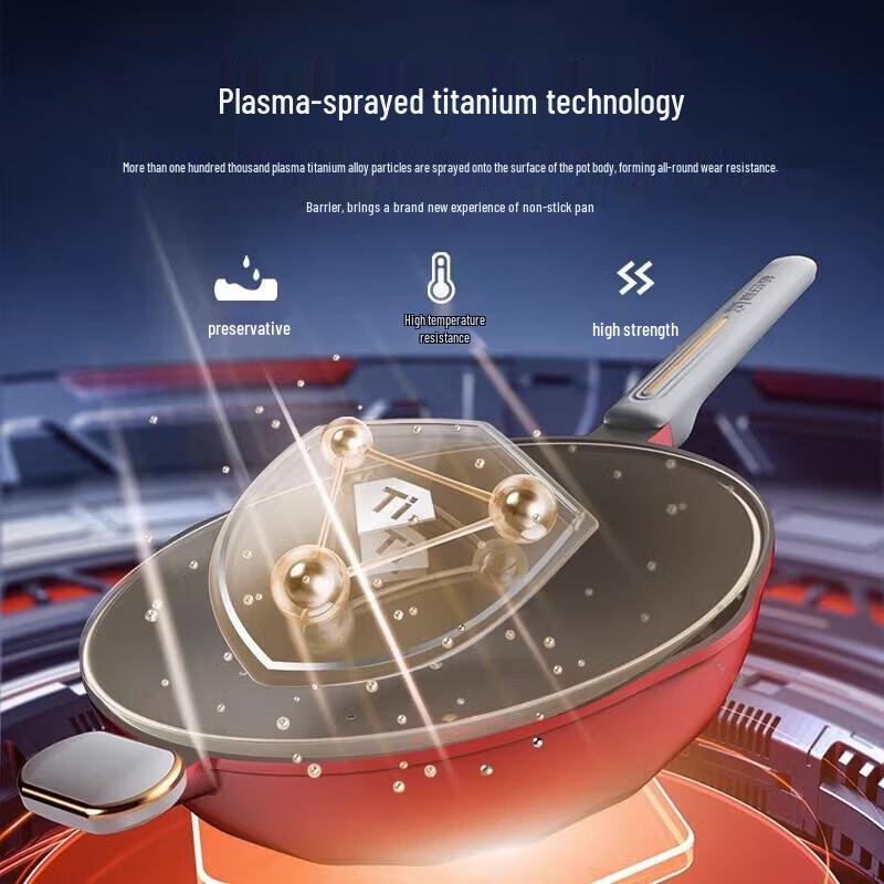 Kangbach Red Dot Titanium Non-stick Wok