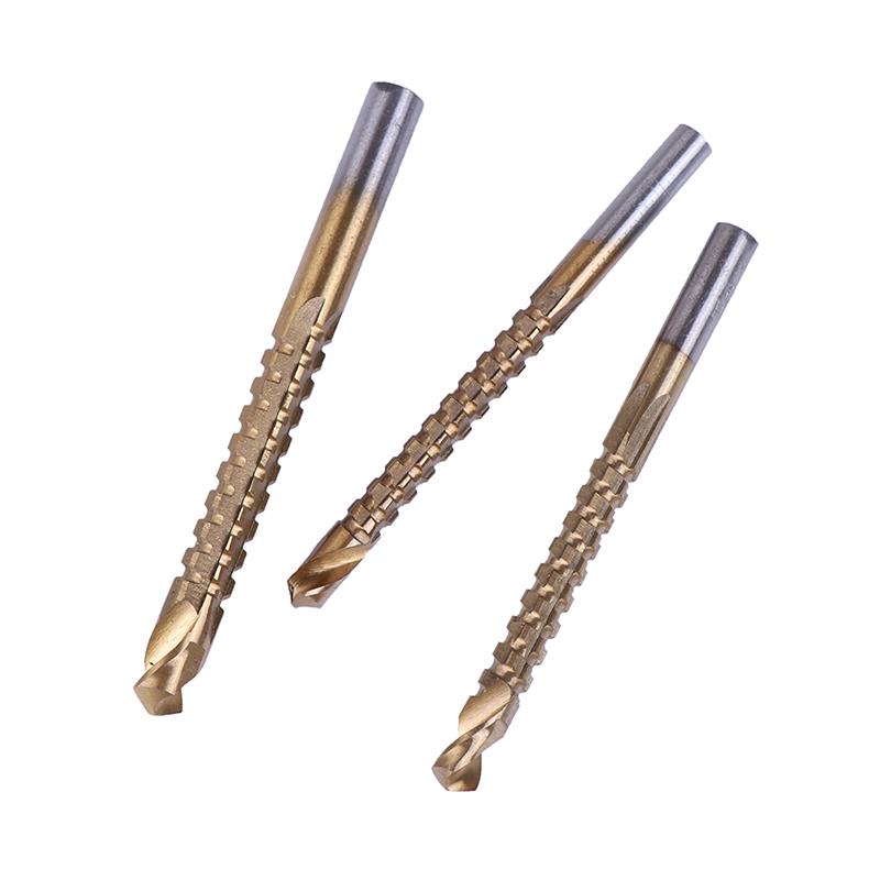 6 יחידות מקדחת Hss Countersink מצופה טיטניום מצופה Hss מסור כלי קידוח חשמלי
