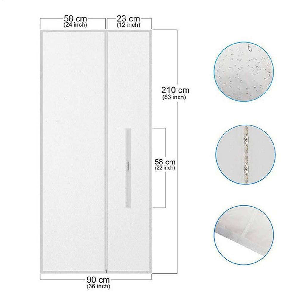 Ac Window Seal Kits Sliding Door Sealing Cloth for Portable Air Conditioner Oxford cloth Mobile Conditioning Air Exchange Guard