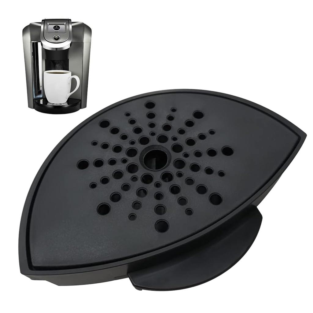 Černý plastový odkapávač na vodu Nepropustný odkapávač na kávu Snadno se čistí Spodní odkapávací miska Dřezová vana pro kávovar K400 K500