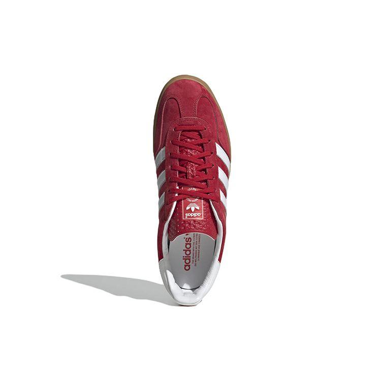 adidas Gazelle Indoor Scarlet Gum Męskie Sneakersy Czerwony Cloud-White H06261