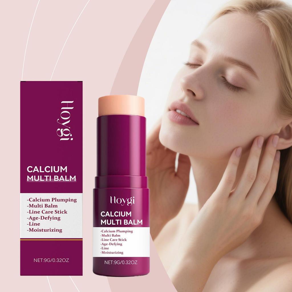 Calcium Multi Balm Firming Lightweight Hydrating Face Balm Tightening Smoothing Moisturing Stick Daily Skincar
