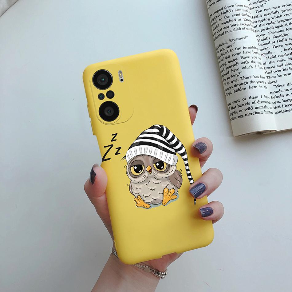 For Xiaomi POCO F3 Case Soft Back Cover Fashion Rainbow Love Heart Silicone Phone Protector Case For Xiaomi mi POCO F3 F 3 Funda