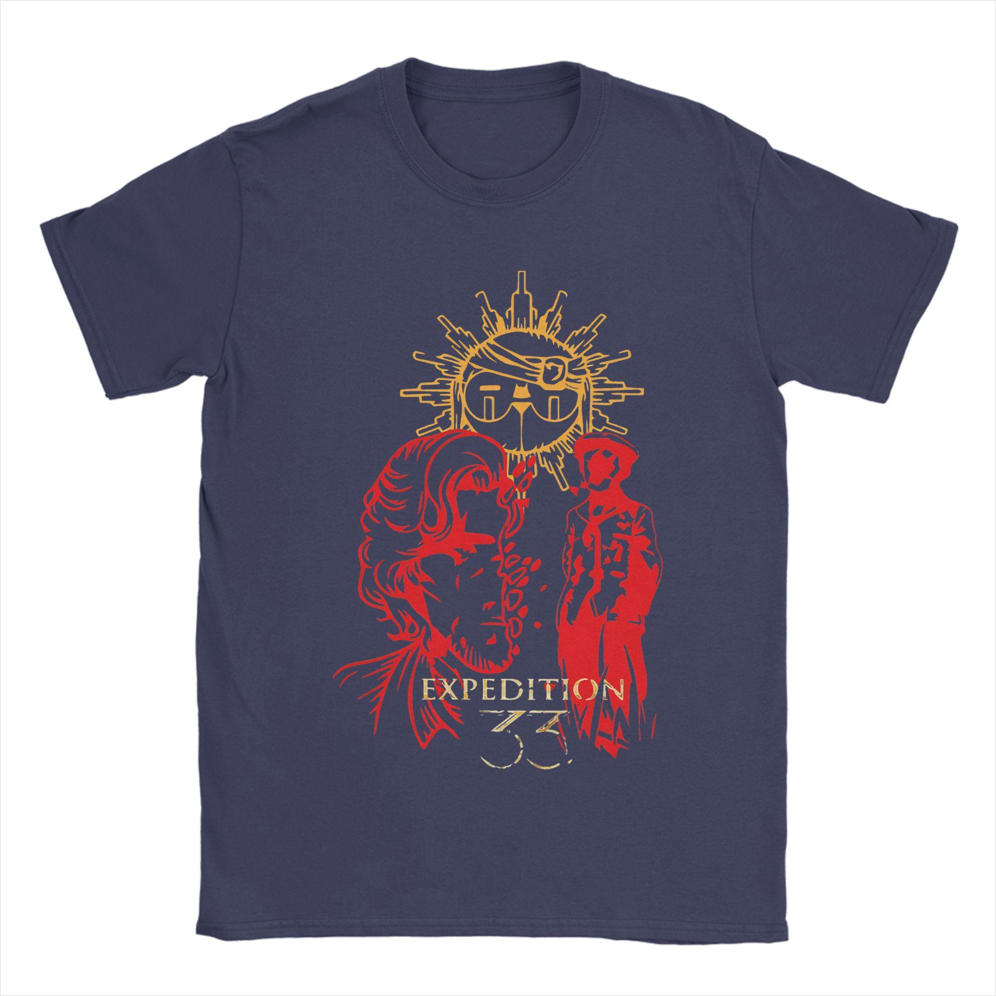 

Unisex Women Graphic Print Clair Obscur Expedition 33 Tee T Shirt 100 Cotton Tshirts Clothing 4XL