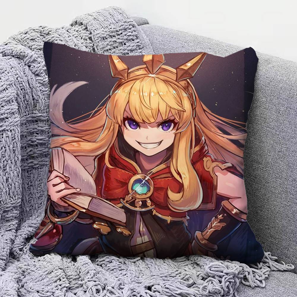 Granblue Fantasy Žaidimo Anime Pagalvės Užvalkalai Namų Sofos Pagalvės Užvalkalai ir Dekoratyviniai Individualūs