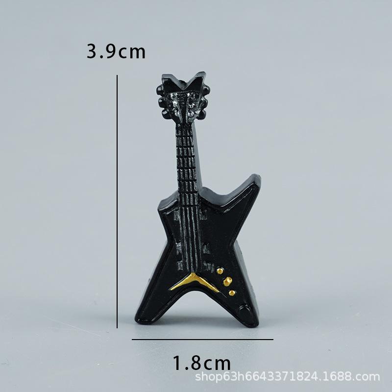 Simulation Musikinstrument Klavier Chinesische Guqin Erhu Violine Gitarre Mini Puppenhaus Mikrolandschaft Ornament Spielzeug
