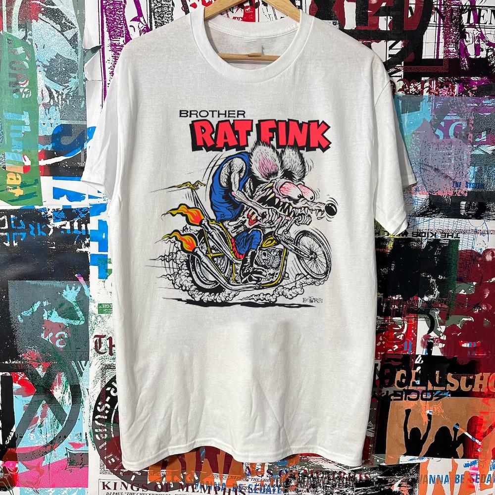 Футболка Ed Big Daddy Roth и Rat Fink Полный размер S-5XL Унисекс XXL