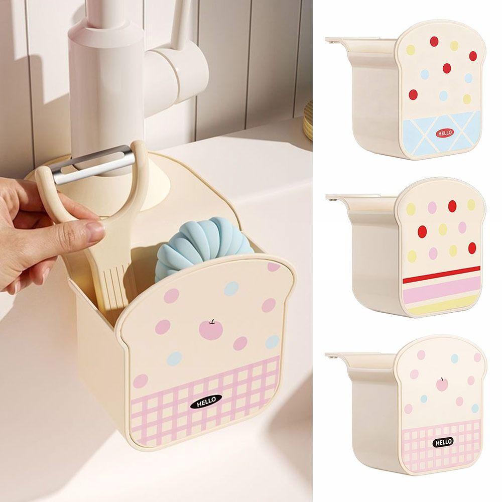 Hanging Sink Drain Basket Toast Shape Kitchen Sink Filter Basket Kitchen Supplies