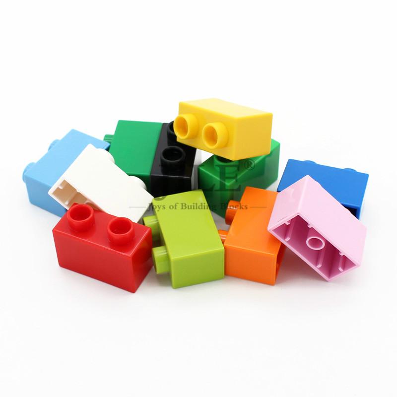 Big Size Building Blocks Brick Colorful Bulk Large Particles Set DIY Educational Compatible with Assembles Kids Toys Gifts