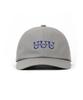 Eondeokeonteulol Cotton Logo Ball Cap Triple U / Classic B B / Grey