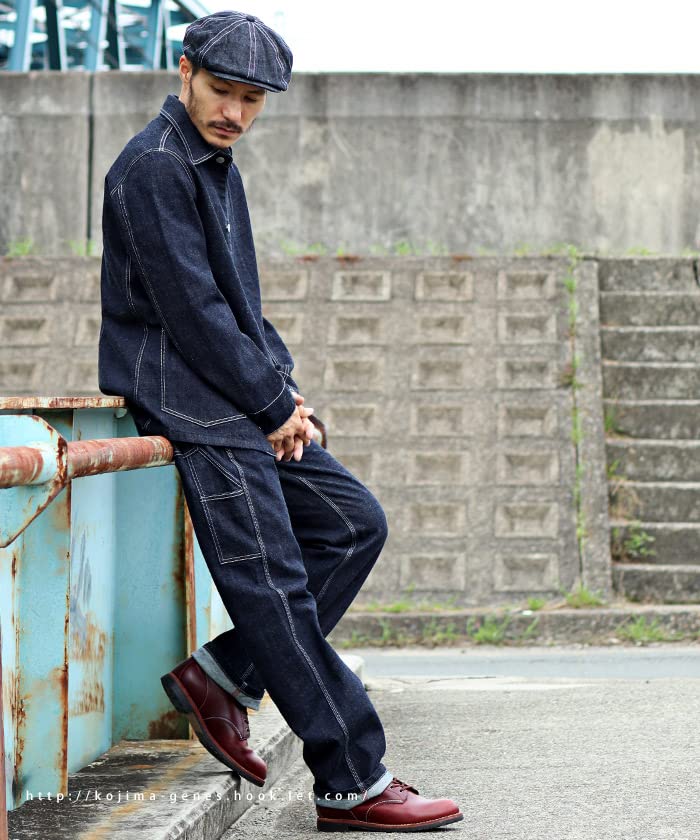Kojima Jeans HICKORY Basic XXL Pánská kombinéza,