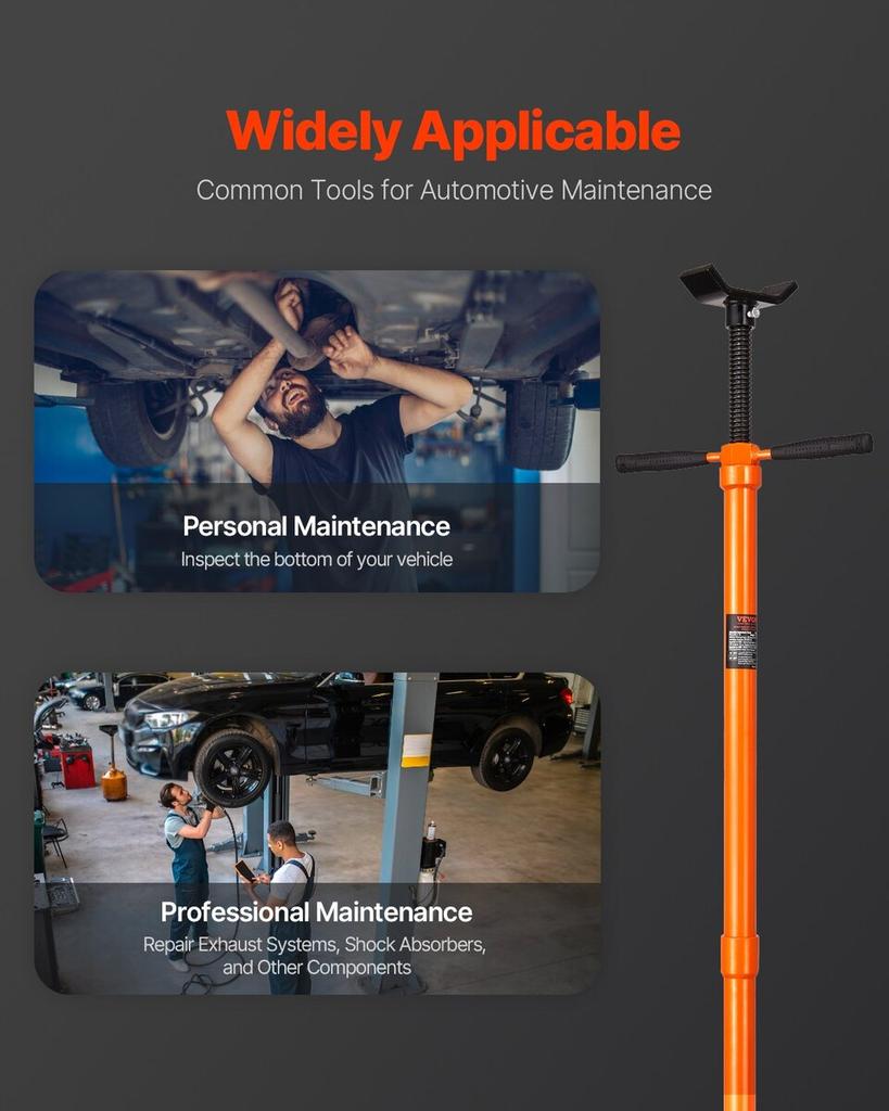 Underhoist Support Stand 3/4Ton Capacity Under Hoist Jack Stand Round Base