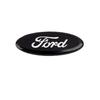 Sticker For Ford MK4 Taurus Escape Ecosport Edge Focus Ranger Mondeo Fiesta Kuga Fusion 58x22mm Alloy Car Steering Wheel Emblem