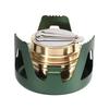 Stove Burner with Aluminum Alloy Stand Lid Outdoor Camping Cooking Alcohol Stove Portable Picnic Stove