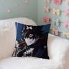 Cute Wriothesley Kawaii Case Plush Fabric Soft Pillowcase Double Sided Print Cushion Cover Household Gifts