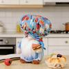 Gnome Chef Faceless Christmas Decoration Doll: European Sandwich Burger Figurine, Thanksgiving Gift