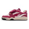 Li Ning Blanc Lunaire Ours Fraise Confortable Polyvalent Semelle Épaisse Augmentant la Hauteur Absorption des Chocs Léger Chaussures de Skate Basses AGCT416-5