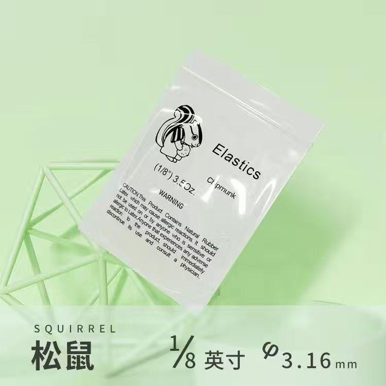 Niceden 100pcs/Box Dental Orthodontic Rubber Bands Elastics Latex Braces 6.5OZ 3.5OZ 1/8 3/16 1/4 4 Sizes/forces