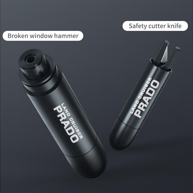 Portable Seat Safety Hammer Car Seat Belt Window Breaker Escape Rescue Tool for Toyota prado land cruiser accessories J33