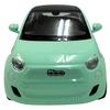 Масштаб Fiat 500e Kinsmart Литая модель Пастельно-зеленый 1/32 Автомобиль,