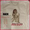 REIMPRESSÃO - Camiseta Gildan de 2 lados da turnê “Lucky Me” de 2026 de Hilary Duff Todos os tamanhos P-3GG