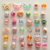 Pure Hand-painted Beads Stickers Diamonds Set Pearl Diy Jewelry Accessories Material Package Beads Car Pendant Cell Phone Chain Beads